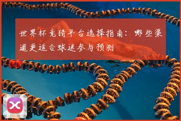 世界杯竞猜平台选择指南：哪些渠道更适合球迷参与预测